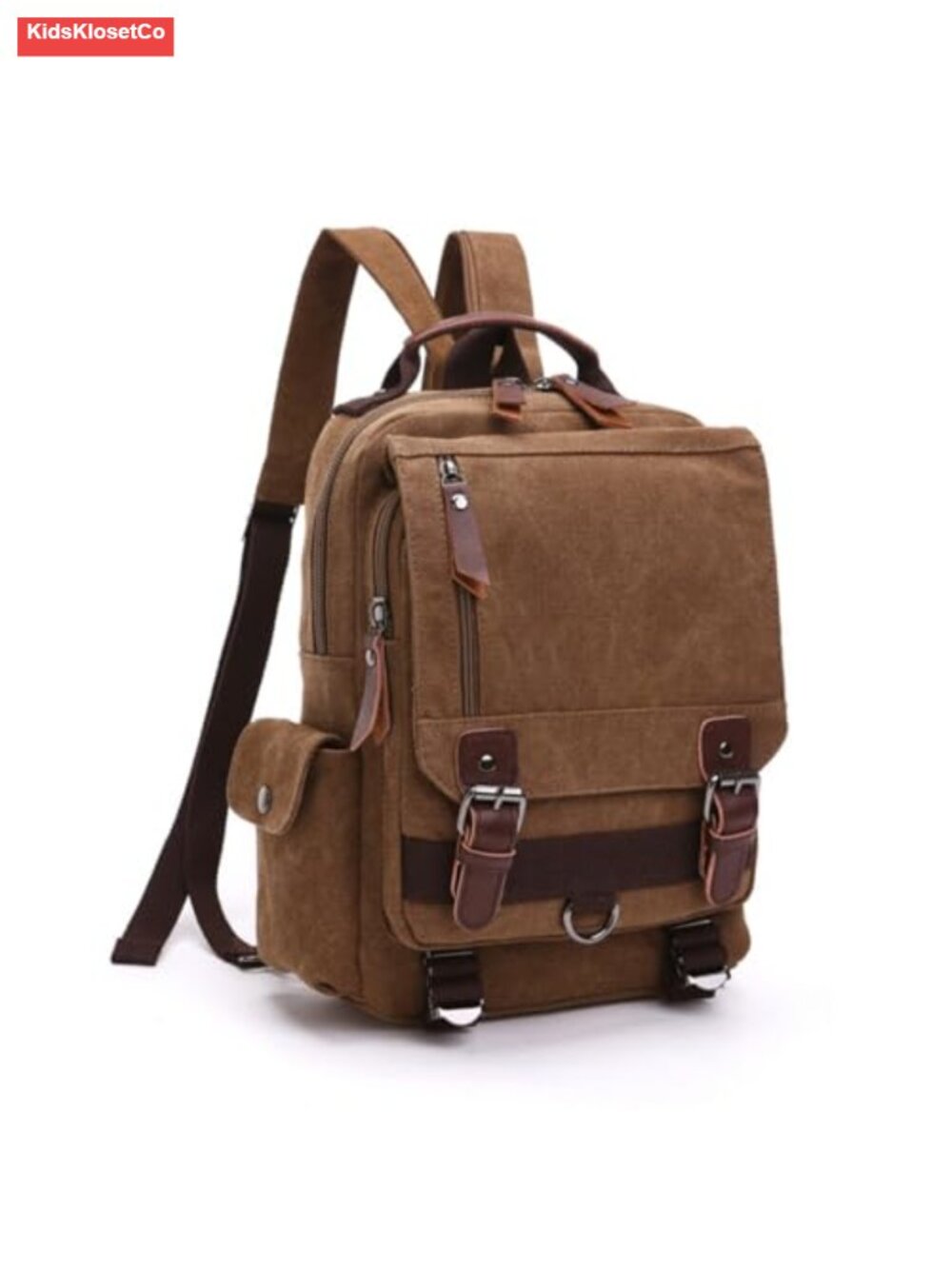 Canvas Backpack Laptop Daypack Travel Bookbag Vintage